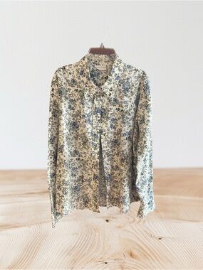 White Stag vintage floral button-down shirt Size X-Large